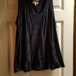 Emerald green Knox Rose tank